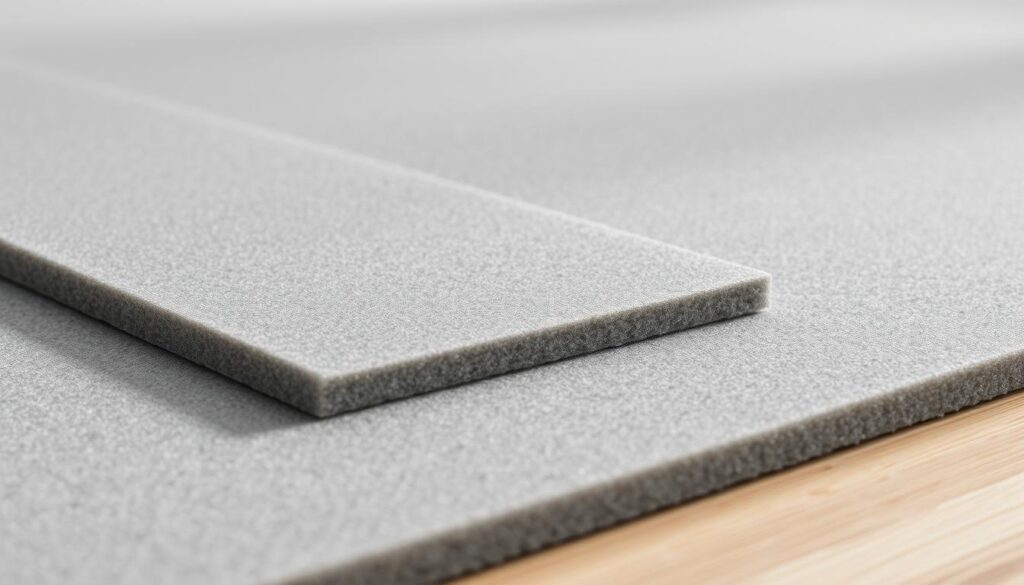 Floor underlayment for noise reduction