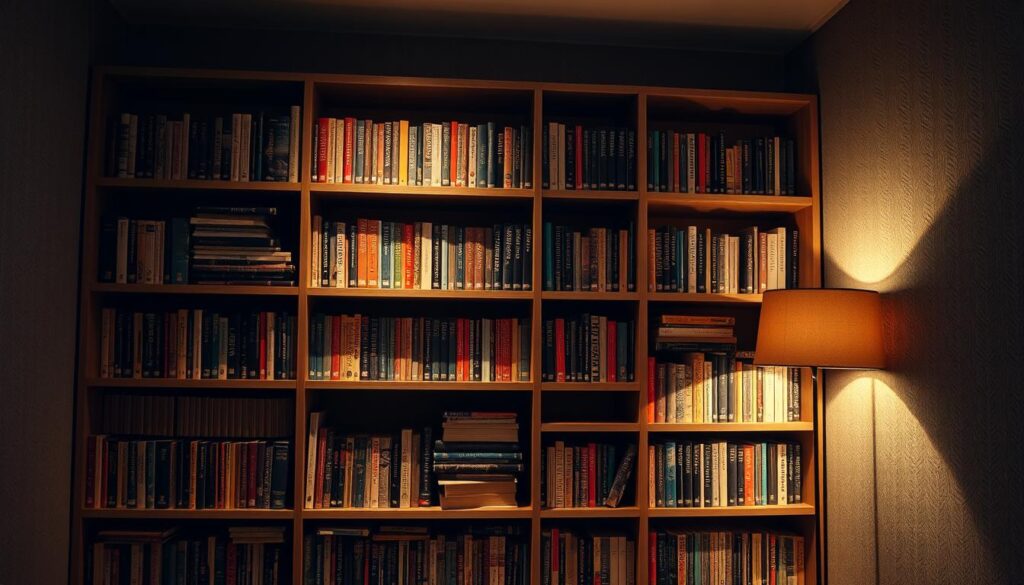 Soundproofing using bookshelves or bookcases